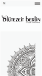 Mobile Screenshot of bluetezeit-berlin.com
